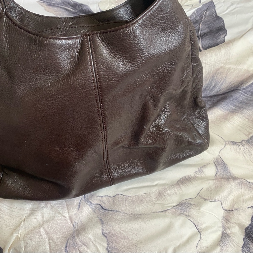 Elegant Brown Leather Women's Bag